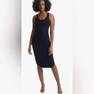 Butter open-back stretch-modal midi dress